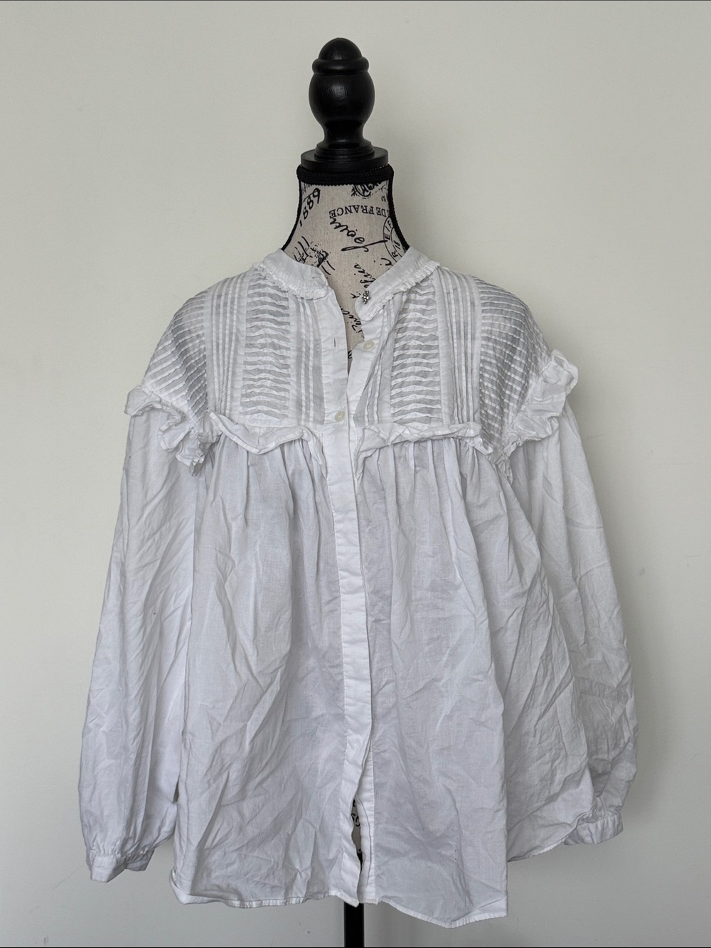 Zara 100% Cotton Blouse - Size L